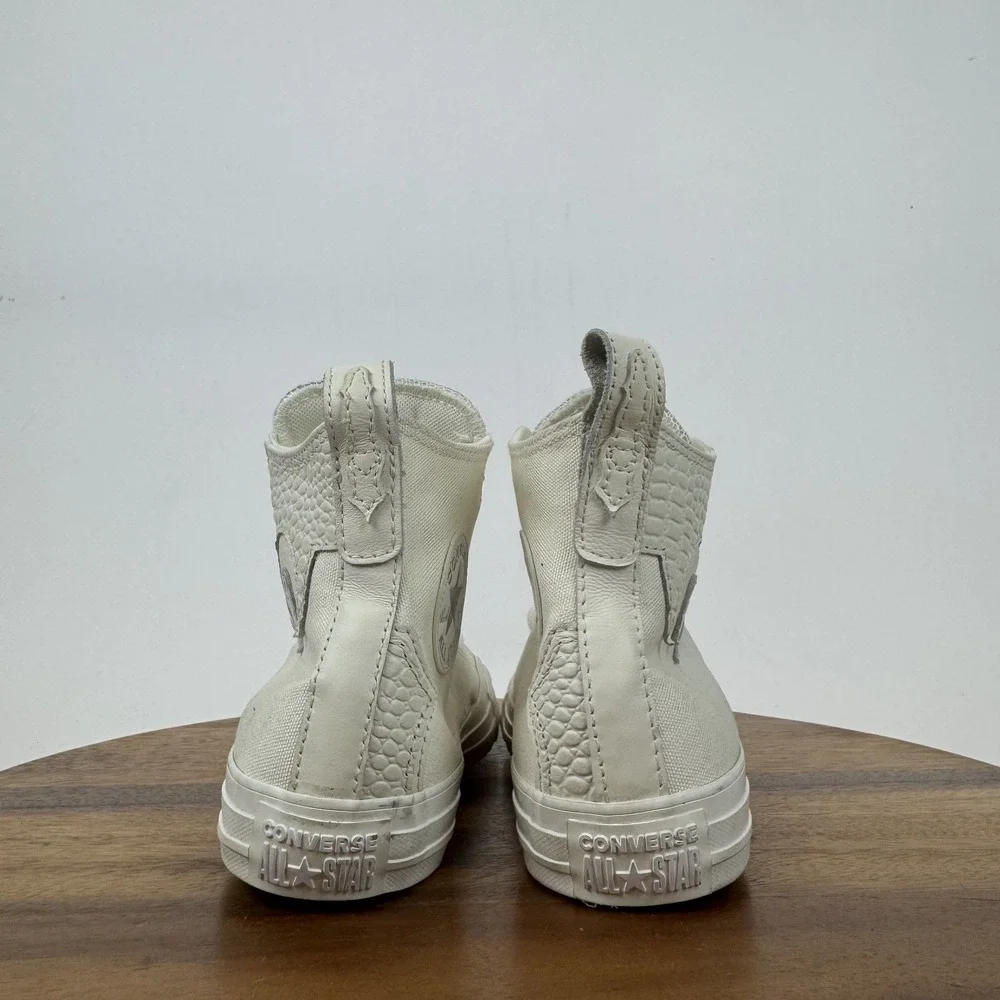 New Womens Converse Chuck Taylor All Star High Western Embroidery Sneaker Sz 8.5 - Picture 6 of 8